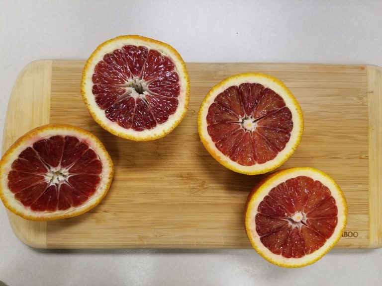 FreshPoint Blood oranges, anthocyanins, and…juggling…(yes juggling)