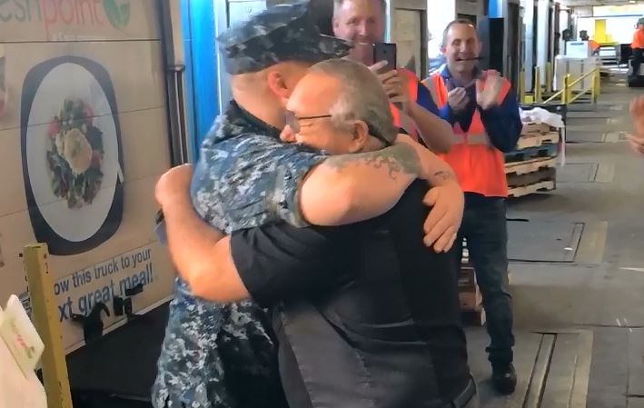 military homecoming special delivery