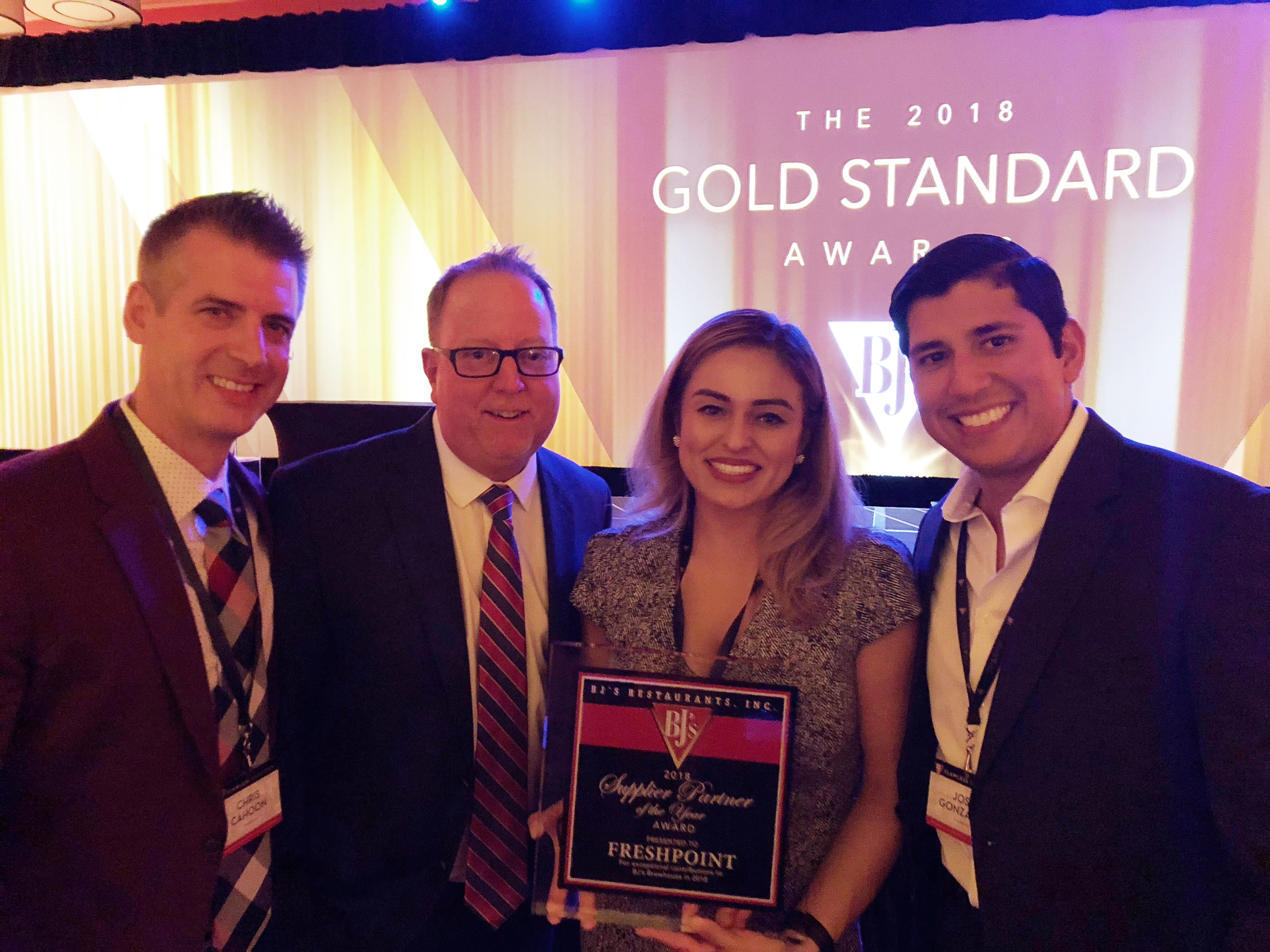 Gold Standard Partner Supplier of the Year Award FreshPoint Produce v2