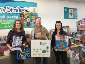 FreshPoint's National Support Team dropping off their donation to Nathaniel's Hope in Central Florida