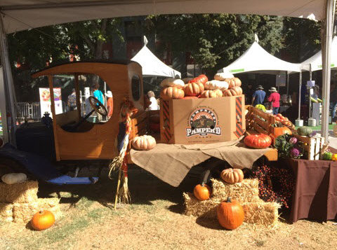 Sysco Sacramentos Model T Truck with Produce Display—FreshPoint Central California