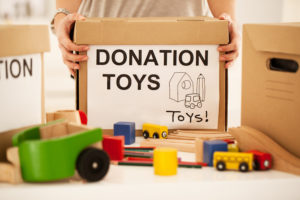 FreshPoint West Coast Florida donating toys to CASA's Hope for the Holidays program.